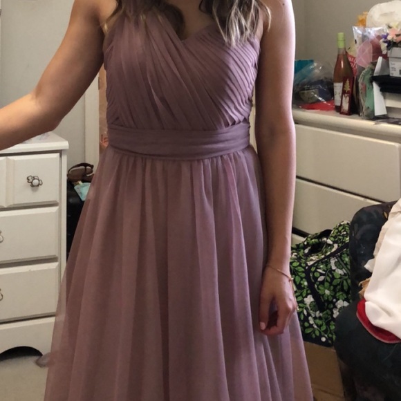 Birdy Grey Mauve Bridesmaid Dress - Picture 2 of 3